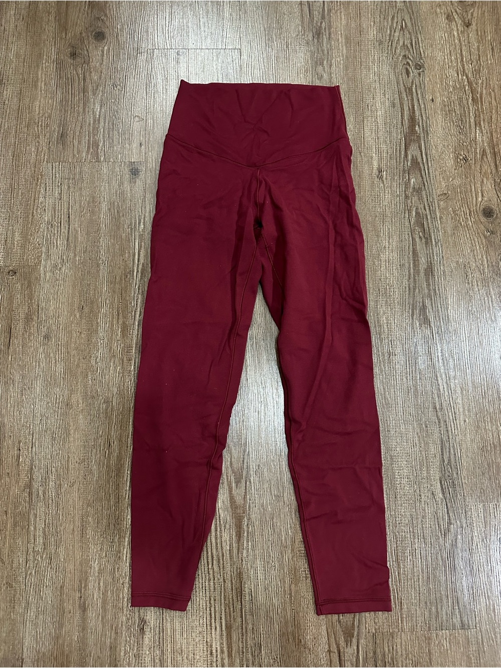 aerie Burgundy High-Waist Leggings